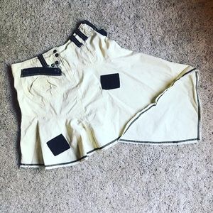 DIESEL asymmetrical skirt, 90's street style